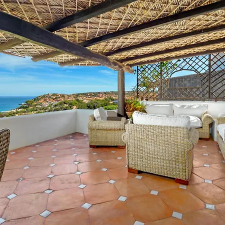 Terrazza Sul Mare A Feriehus Porto Cervo